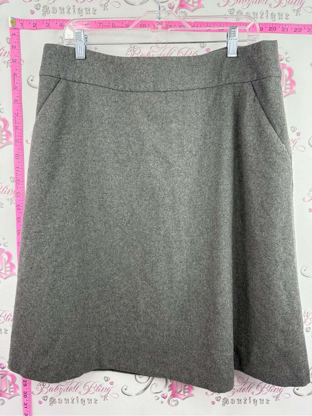 Simons contemporaine skirt flowy Charcoal A-Line Mini Skirt